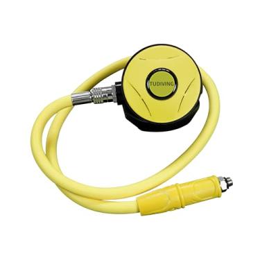 Imagem de TUDIVING-Regulador de respiração para mergulho autônomo, regulador de mergulho com narguilé, redutor de pressão, mordida na boca para mergulho subaquático, regulador de mergulho autônomo (set 2)