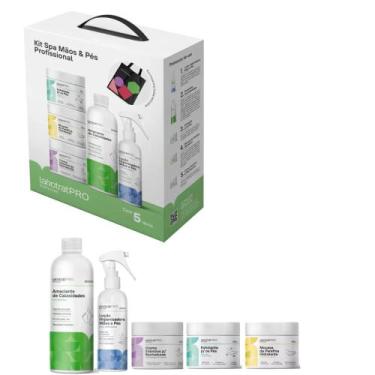 Imagem de Kit Spa Dos Pés Profissional Com 5 Produtos - Labotrat