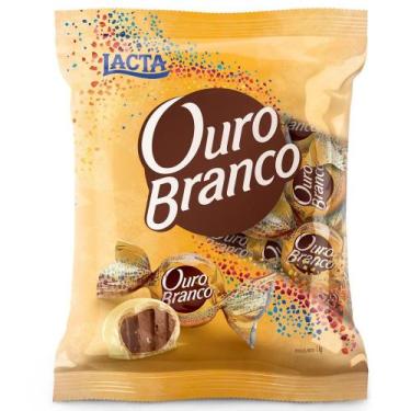 Imagem de BOMBOM OURO BRANCO PACOTE 1Kg - LACTA