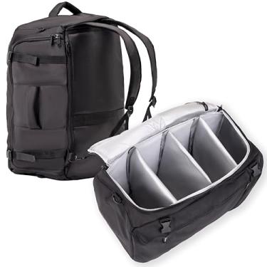 Imagem de Athletico SneakerBox – Bolsa de viagem para tênis premium – para sapatos, roupas e academia (preto)