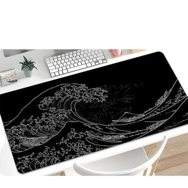 Imagem de Mouse pad ergonômico premium com base antiderrapante e bordas costuradas (MY066, médio)