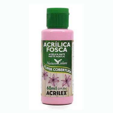 Imagem de Tinta acrilica fosca 60ml acrilex escolha a cor, 910 - ROSA PRIMAVERA