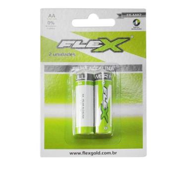 Imagem de Pilha aa alcalina c/2 unidades - x-cell mod.fx- aak2 - ds tools