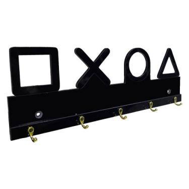 Imagem de Porta Chaves Playstation Icon - 5 Chaves - Acrílico Premium - MK Displ