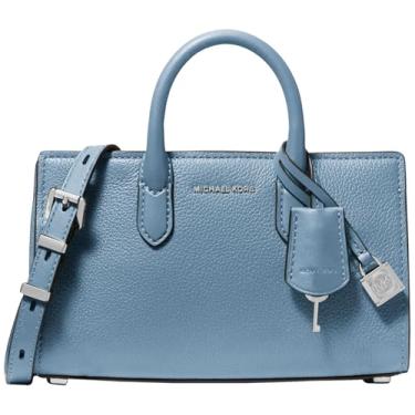 Imagem de Michael Kors Bolsa tiracolo Scarlett extragrande, Ferragens prateadas/cambraia, One Size