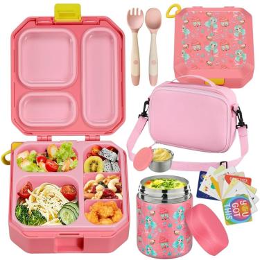 Imagem de Lancheira Bento Wiwens para crianças com compartimento térmico Thermo 5 de 350 ml