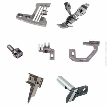 Imagem de Kit Conjunto Tranformar Interlock Em Overlock Ponto Cadeia Série 700F