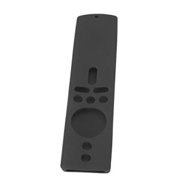 Imagem de Capa Protetora de Silicone Akozon para Controle Remoto Mi Box S 4K TV Stick | Capa à Prova de Choque e Antiderrapante (Cinza Profundo)
