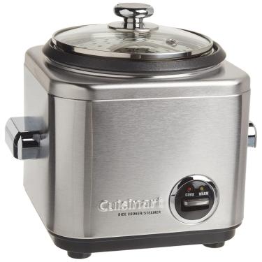 Imagem de Panela de Arroz Elétrica, Aço Inoxidável, 4 Xícaras, 110v, CUISINART CRC 400, Prateado