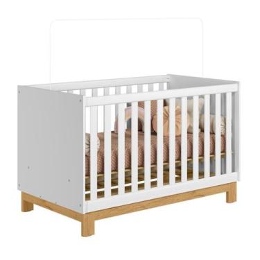 Imagem de Berço Mini Cama Salamanca Branco Acetinado - Casa H