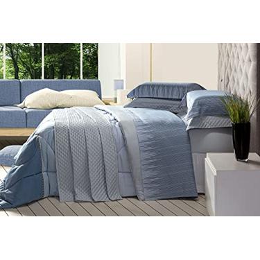 Imagem de FRONHA URBAN GARDEN - SKYLINE - CETIM 400 FIOS - 50X90