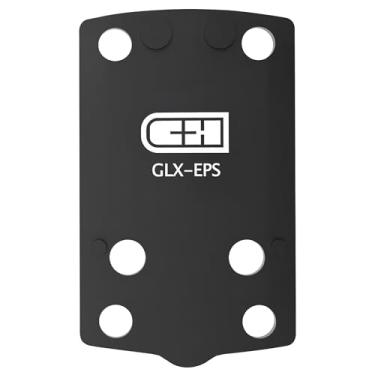 Imagem de C+H Placa de montagem de ponto vermelho de precisão compatível com Glock 43X/48 MOS e Holosun EPS, EPS Carry, SCS Carry | Feito nos EUA