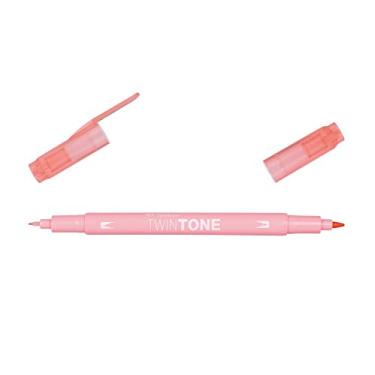 Imagem de Tombow, Caneta Twintone Dual Pen - Tom Pastel - 1 Unidade (Peach Pink)