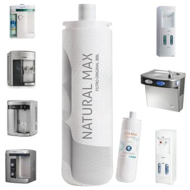 Imagem de Refil Natural Max C+3 Max Filtro IBBL Purificador De Água Original