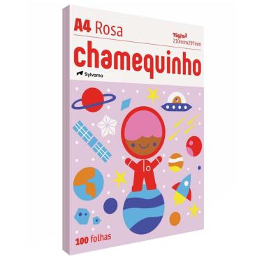Imagem de Chamex Papel Sulfite A4 Rosa 75 g/m² Chamequinho 100 folhas