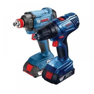 Imagem de Kit Furadfuradeira Gsb Chave De Impacto Gdx 180-li - Bosch