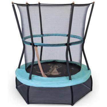 Imagem de Mini Trampolim Skywalker Hundred Acre Woods com personagens do Winnie The Pooh Disponível em 48 e 60 polegadas. Perfeito para diversão em