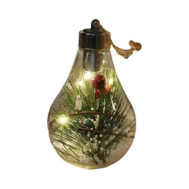 Imagem de Lâmpada LED Transparente de Natal - Luz Decorativa para Festa, Casamen