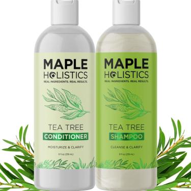 Imagem de Conjunto de shampoo e condicionador Maple Holistics Tea Tree Oil