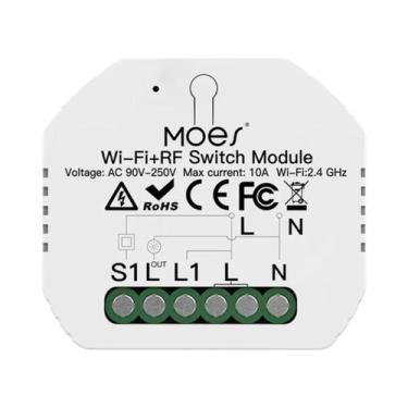 Imagem de Interruptor Inteligente Wi-Fi Dimmer de Luz - Compatível com Alexa e G