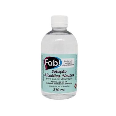 Imagem de Solução alcoólica neutra 270ml - fab!
