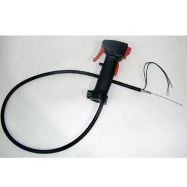 Imagem de Kit Acelerador Com Guidão Roçadeira A Gasolina + Cinto Duplo
