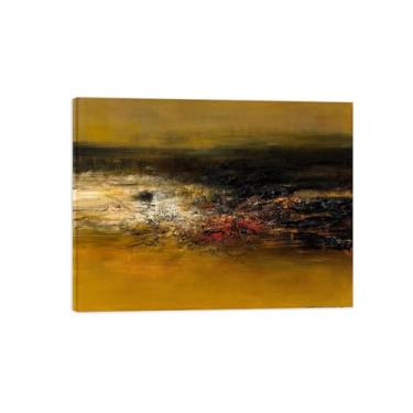 Imagem de Impressões em tela de arte de parede abstrata. Imagem de arte em tela. Impressão em tela. Abstrato 15. Pinturas modernas para sala de estar prontas para pendurar 50 x 65 cm-20 x 26 polegadas