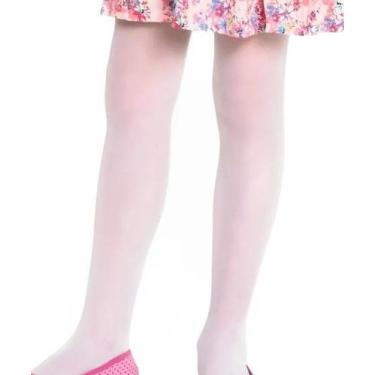 Imagem de Meia calca infantil fio 20 trifil 6851, Branco, P