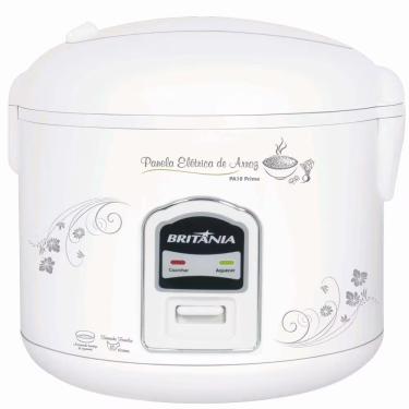 Imagem de PANELA DE ARROZ BRITANIA FAZ 10 XICARAS 700W banco 220V