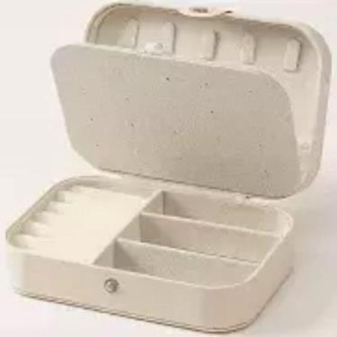 Imagem de Porta Joias e Organizador de Bijuterias de Compartimento Duplo - Em Co