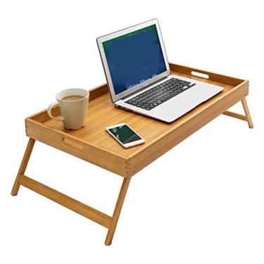 Imagem de AKALNNB Mesa de PC, mesa dobrável, mesa de computador, casa, simples, multifuncional, cama preguiçosa, escritório, alugar quarto, escrivaninha, notebook, cama, janela, mesa de escritório
