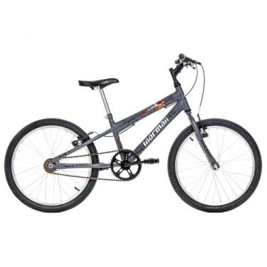 Imagem de Bicicleta Aro 20 Mormaii Top Lip MTB 1V V-Brake, Grafite