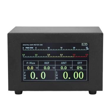 Imagem de Medidor de Potência Digital Swr Ips Tela Sensível Ao Toque Medidor de Relação de Onda Permanente para Entusiastas de Rádio Amador