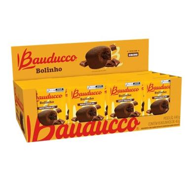 Imagem de Display Bauducco Bolinho Duplo Chocolate 40g - 16 unidades