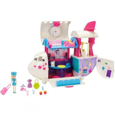 Imagem de Playset Boneca Polly Pocket Jatinho Fabuloso - Mattel