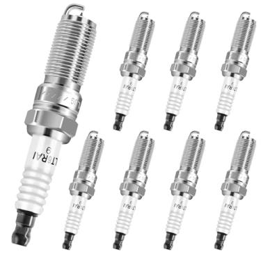 Imagem de STZJAYE Pacote com 8 velas de ignição SP548 Platinum compatíveis com Ford para Mustang para F-150 2011-2017, para Cadillac para ATS para Impala para Malibu para Colorado para Canyon