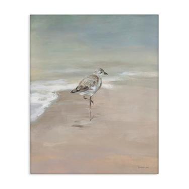 Imagem de Stupell Industries Sandpiper Nautical Shore Bird Canvas Wall Art Design por Danhui Nai, 16 x 20