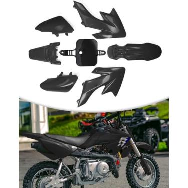 Imagem de NACORE Kit De Carenagem Plástico Xr/Crf 50 Para Sdg Ssr E Outras Motos Trilha, Preto