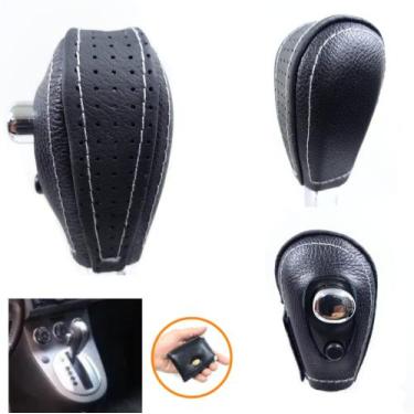 Imagem de Capa em Couro Manopla de Câmbio Automático Nissan Sentra Sv 2008 a 201
