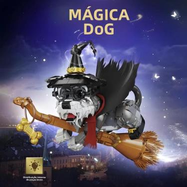 Imagem de Conjunto De Blocos De Construção De Escola Mágica, Academia De Animais