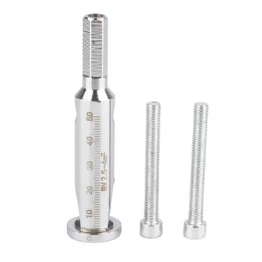 Imagem de Ferramentas de torção de fio portátil Fafeicy, decapador de fio de conector rápido de cabo elétrico e twister para fio rígido BV (redondo)