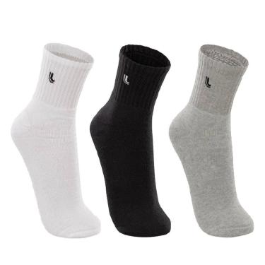 Imagem de Kit C/3 Pares Meia Lupo Sport Cano Médio 03248-089