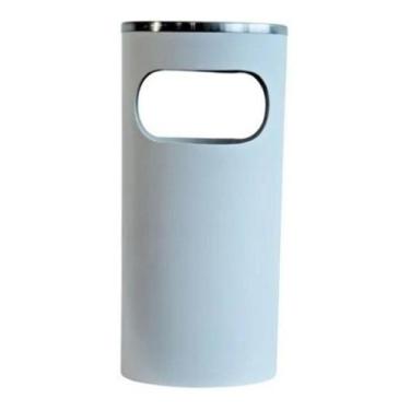 Imagem de Cinzeiro Lixeira Em Pintura Epóxi Com Aro Em Aluminio 22L - JSN