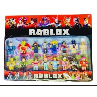 Imagem de Brinquedo Bonecos Roblox Cartelado 16 Peças Brinquedo Infantil - Sober