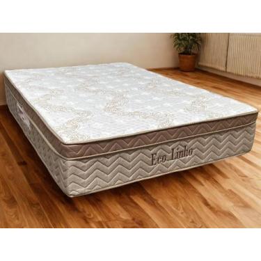 Imagem de Colchao Queen Size Molas Ensacadas Eco Linho 1,58x1,98x0,32m Paropas