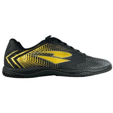Imagem de Chuteira Futsal Infanto Indoor Quadra Dray Foorcy Original, 34, Preto,