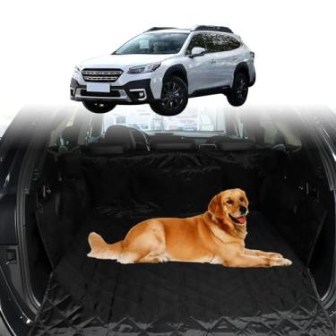 Imagem de Forro de carga Yinanlutos para animais de estimação compatível com Subaru Outback 2020-2024 Acessórios à prova d'água Capa de carga para cães Proteção para todos os climas com protetor de aba