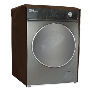 Imagem de CAPA PARA LAVA E SECA PHILCO 11KG PLS10B TRANSPARENTE FLEX (Marrom)