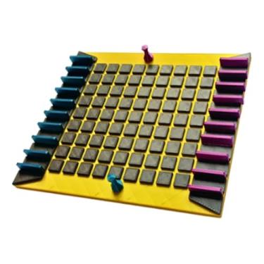 Imagem de Jogo de Tabuleiro Bloqueio Quoridor, Versão Viagem 16 x 14 cm, 2 Peões e 20 Placas, Estratégia Compacta