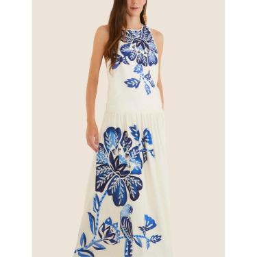Imagem de Vestido Longo Estampado Paraiso Farm-Feminino